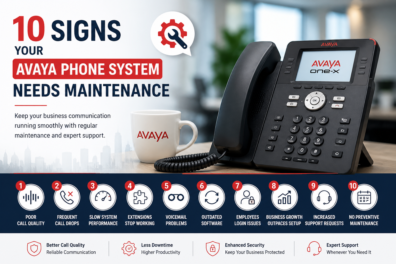 10 Signs Your Avaya Phone System Needs Maintenance